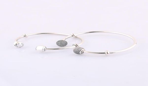 authentic 925 sterling silver moments silver open cuff bangle with pave caps fits european style jewelry charms beads 59643902zc6894359, Black
authentic 925 sterling silver moments silver open cuff bangle with pave caps fits european style jewelry charms beads 59643902zc6894359, Black