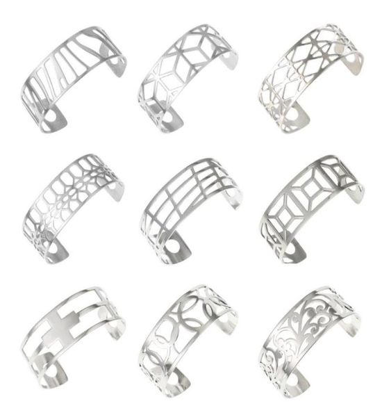 legenstar bangles for women hollow stainless steel cuff braceletsbangles bijoux manchette femme bracelet argent pulseiras9837561, Black
legenstar bangles for women hollow stainless steel cuff braceletsbangles bijoux manchette femme bracelet argent pulseiras9837561, Black