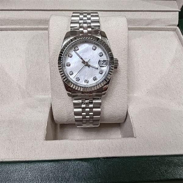 diamond watch lady datejust montre de luxe pink white blue dial stainless steel 36 41mm orologio luminous couple classical fashion watch men, Slivery;brown
diamond watch lady datejust montre de luxe pink white blue dial stainless steel 36 41mm orologio luminous couple classical fashion watch men, Slivery;brown