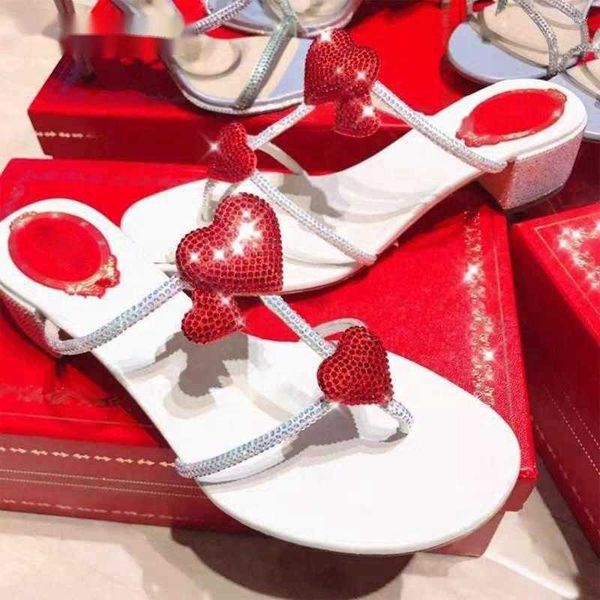 sandals crystal hear decor bling flip flops square mid heel women shoes luxury summer banquet mixed colors arriva, Black
sandals crystal hear decor bling flip flops square mid heel women shoes luxury summer banquet mixed colors arriva, Black