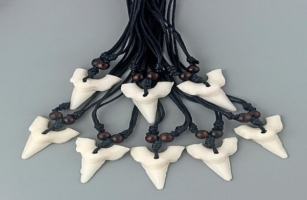 drop 12pcs black wax cotton cord faux yak bone white shark tooth teeth pendant neckalce5955465, Silver
drop 12pcs black wax cotton cord faux yak bone white shark tooth teeth pendant neckalce5955465, Silver