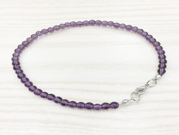 mg0141 whole natural amethyst anklet handmade purple crystal mala bead anklet 4 mm mini gemstone jewelry1262892, Black
mg0141 whole natural amethyst anklet handmade purple crystal mala bead anklet 4 mm mini gemstone jewelry1262892, Black