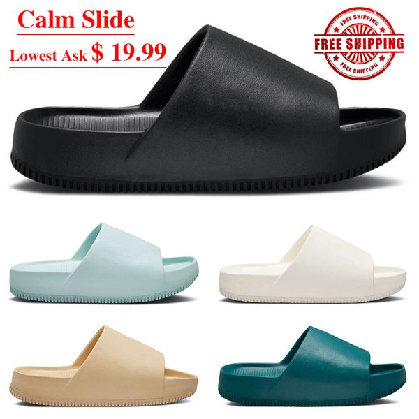 2023 calm slide slipper men women slides black sail geode teal jade ice sesame mens slippers platform dad sandals
2023 calm slide slipper men women slides black sail geode teal jade ice sesame mens slippers platform dad sandals
