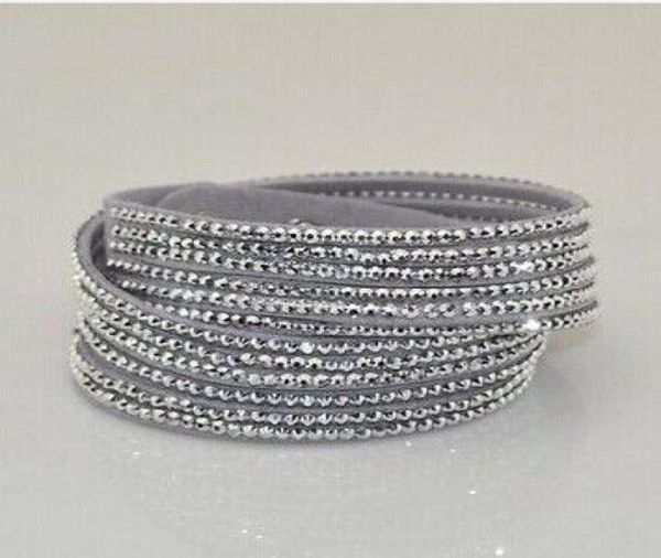 fashion rhinestone slake leather wrap bracelet handmade velvet crystal women bracelets 12pcslot 8550349, Golden;silver
fashion rhinestone slake leather wrap bracelet handmade velvet crystal women bracelets 12pcslot 8550349, Golden;silver