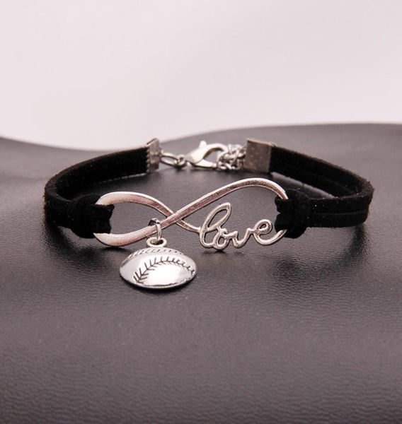american softball infinity bracelets for women men love baseball charm velvet string rope wrap bangle fashion sports jewelry gift5615272, Golden;silver
american softball infinity bracelets for women men love baseball charm velvet string rope wrap bangle fashion sports jewelry gift5615272, Golden;silver