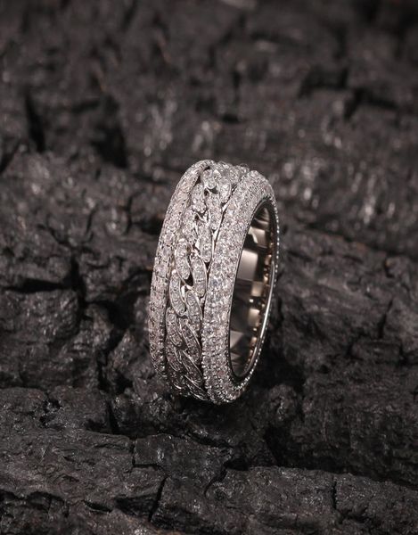 hip hop bling with side stones iced out cubic zirconia cz ring for men women spinner cuban chain round rings party jewelry8017638, Silver
hip hop bling with side stones iced out cubic zirconia cz ring for men women spinner cuban chain round rings party jewelry8017638, Silver