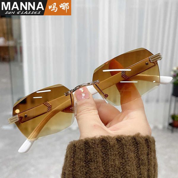 new fashion ocean piece gradient square sunglasses glasses frameless marble foot tide sunglasses, White;black
new fashion ocean piece gradient square sunglasses glasses frameless marble foot tide sunglasses, White;black