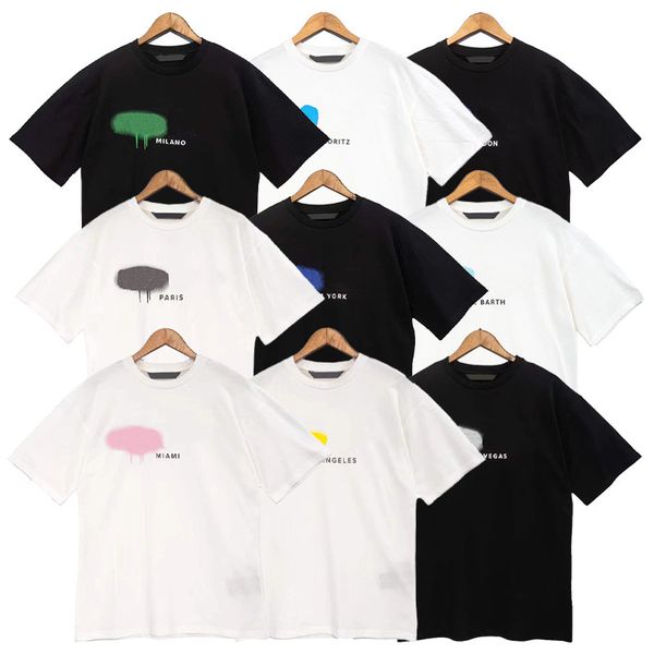 summer mens t shirt tshirt designer shirts graphic tee palm angels designer summer loose luxury clothes cotton breathable print splash-ink, White;black
summer mens t shirt tshirt designer shirts graphic tee palm angels designer summer loose luxury clothes cotton breathable print splash-ink, White;black