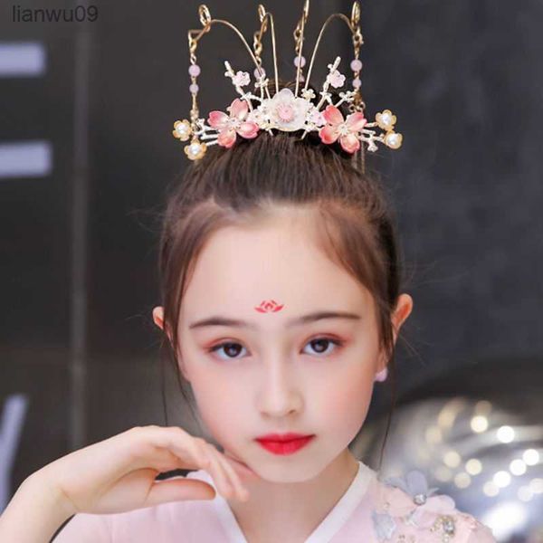 vintage hair crown for girls women ancient chinese hair pins hanfu headdress l230704, White;golden
vintage hair crown for girls women ancient chinese hair pins hanfu headdress l230704, White;golden