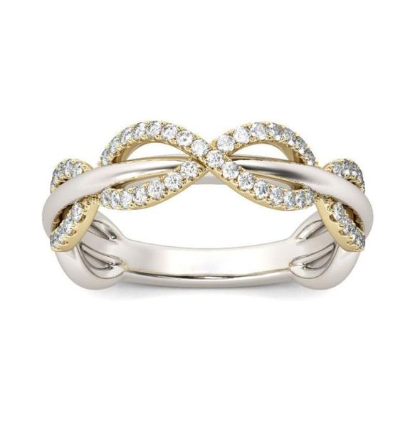 925 silvergold plated twotone vine ring for fashion women party jewelry bride engagement wedding jewelry size 5127451405, Silver
925 silvergold plated twotone vine ring for fashion women party jewelry bride engagement wedding jewelry size 5127451405, Silver