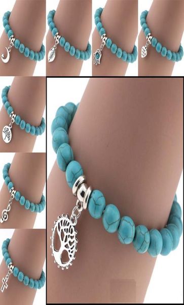 boho turquoises bracelets bangles for women lovely silver color owl star key leaf pendants bracelet men fashion jewelry8568287, Black
boho turquoises bracelets bangles for women lovely silver color owl star key leaf pendants bracelet men fashion jewelry8568287, Black