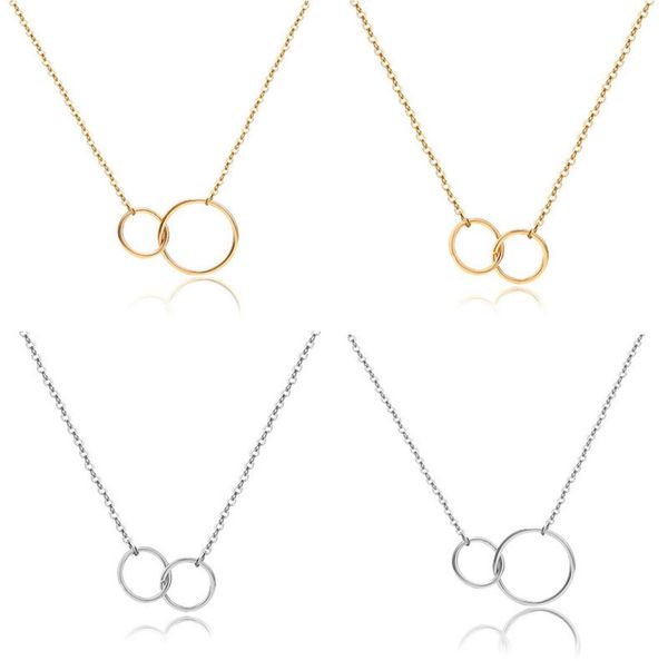 new casual double circle designer necklace silver gold chain women initial eternity interlocking hoop infinity pendant statement n3605180
new casual double circle designer necklace silver gold chain women initial eternity interlocking hoop infinity pendant statement n3605180