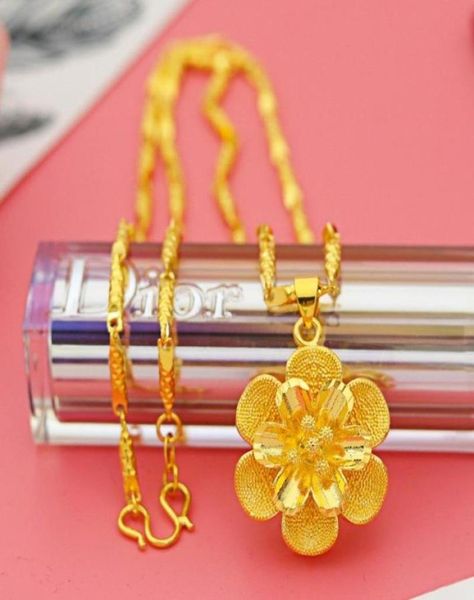 pendant necklaces necklace for women yellow gold color no fade elegant flower clavicle chain choker wedding engagement jewelry gif6841754, Silver
pendant necklaces necklace for women yellow gold color no fade elegant flower clavicle chain choker wedding engagement jewelry gif6841754, Silver