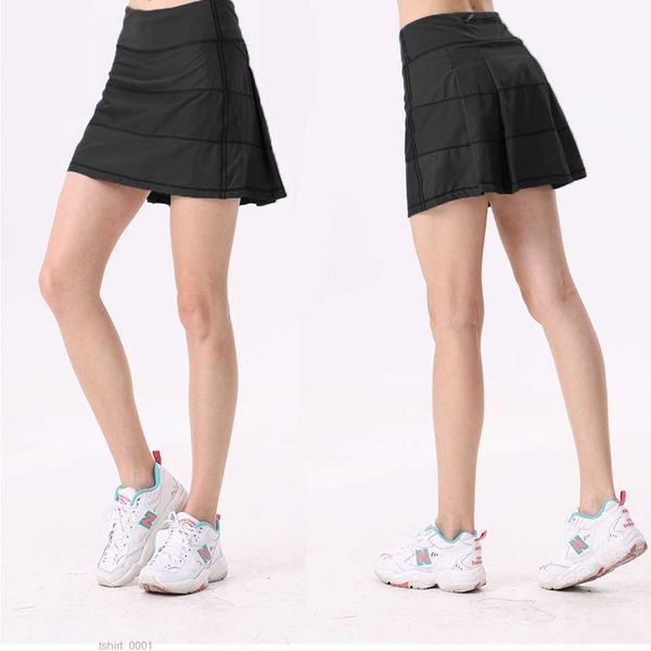 lu women sports yoga skirts workout shorts solid color ll pleated tennis golf skirt anti exposure fitness short 071 s354, Black
lu women sports yoga skirts workout shorts solid color ll pleated tennis golf skirt anti exposure fitness short 071 s354, Black