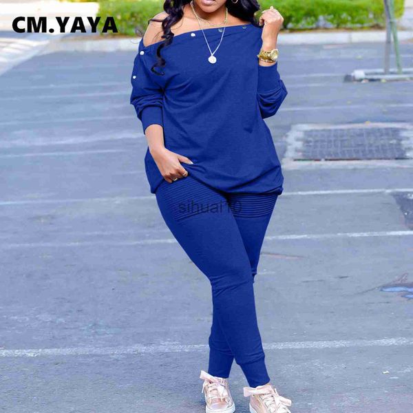 women's two piece pants cm.yaya autumn winter elegant women's set button up slash neck and draped pants tracksuit two piece set f, White
women's two piece pants cm.yaya autumn winter elegant women's set button up slash neck and draped pants tracksuit two piece set f, White