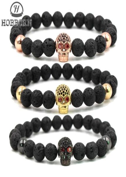 hobborn trendy natural lava stone bracelet women men hip hop rose gold silver color charm cz skull bracelets pulsera hombre3542281, Golden;silver
hobborn trendy natural lava stone bracelet women men hip hop rose gold silver color charm cz skull bracelets pulsera hombre3542281, Golden;silver