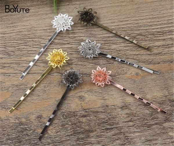boyute pieces hansenne filigree flower hairpin 6 colors plated fashion girls hair accessories5886745, Golden;silver
boyute pieces hansenne filigree flower hairpin 6 colors plated fashion girls hair accessories5886745, Golden;silver