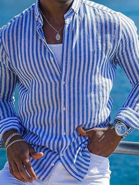 men's shirt summer shirt beach shirt pink blue khaki long sleeve striped lapel spring summer hawaiian holiday clothing apparel print, White;black
men's shirt summer shirt beach shirt pink blue khaki long sleeve striped lapel spring summer hawaiian holiday clothing apparel print, White;black
