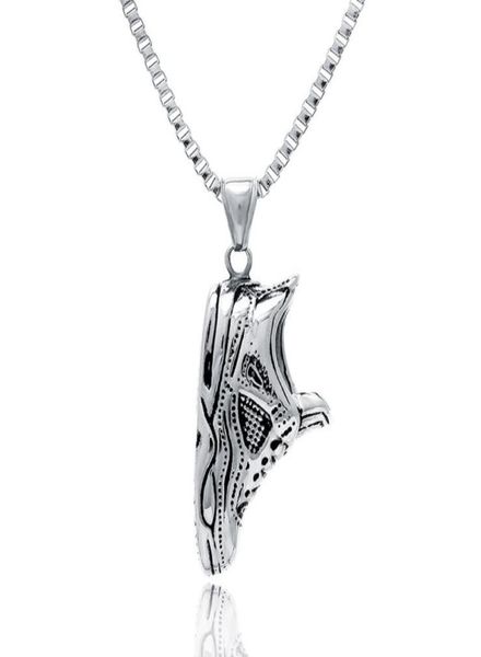 stainless steel men039s sneakers pendant necklace hip hop sports shoes necklaces jewelry with box chain for him gift1590949, Silver
stainless steel men039s sneakers pendant necklace hip hop sports shoes necklaces jewelry with box chain for him gift1590949, Silver