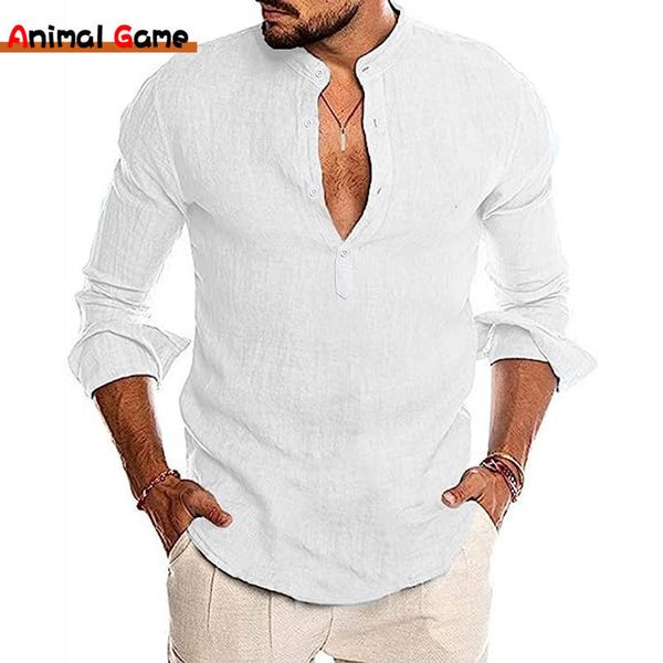 mens tshirts button down shirt linen cotton shirts casual long sleeve spread collar lightweight beach solid color 230717, White;black
mens tshirts button down shirt linen cotton shirts casual long sleeve spread collar lightweight beach solid color 230717, White;black