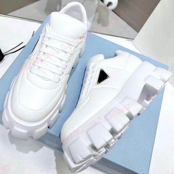 designer shoes women casual shoes dress shoes monolith leather rubber chunky round head bottom shoe triangle printing luxurious thick soled, Black
designer shoes women casual shoes dress shoes monolith leather rubber chunky round head bottom shoe triangle printing luxurious thick soled, Black