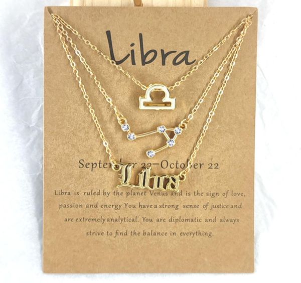 3pcs zodiac sign necklaces 12 constellation pendant necklace astrology horoscope old english jewelry4721090, Silver
3pcs zodiac sign necklaces 12 constellation pendant necklace astrology horoscope old english jewelry4721090, Silver