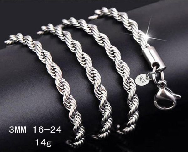 925 sterling silver rope chains necklace 3mm 1630 inch pretty fashion charm ed chain necklace jewelry for men women diy new 9553086
925 sterling silver rope chains necklace 3mm 1630 inch pretty fashion charm ed chain necklace jewelry for men women diy new 9553086