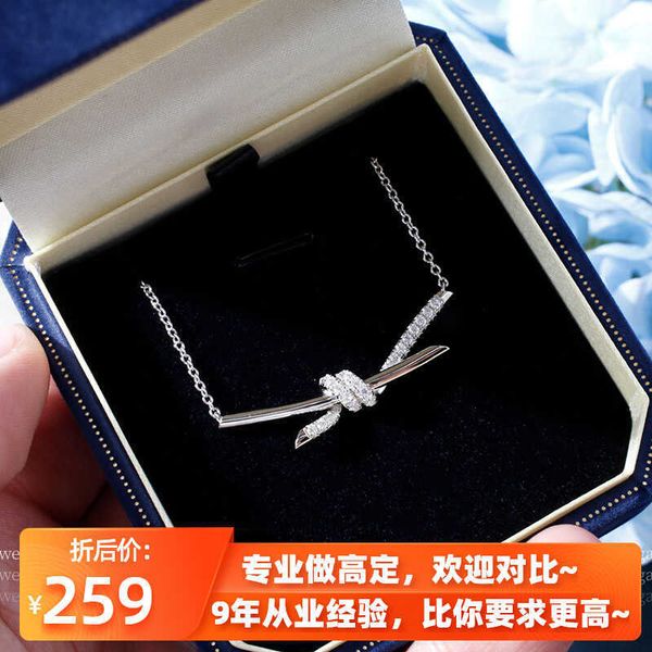 high version knot diamond necklace for women 18k white gold cross light luxury new tiffay sterling silver collar chain earring ring
high version knot diamond necklace for women 18k white gold cross light luxury new tiffay sterling silver collar chain earring ring