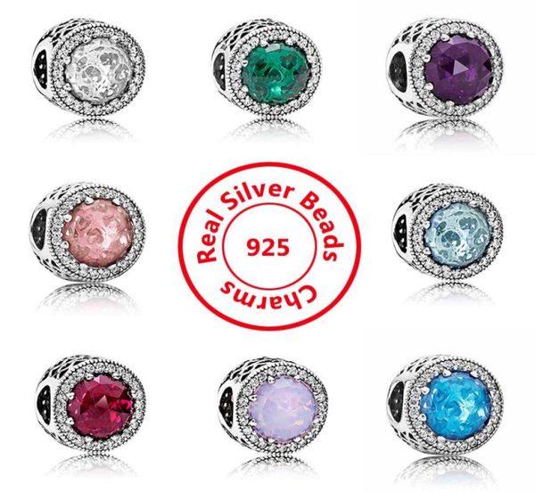 925 sterling silver crystal clear cz charms european beads with original box fit p chain bracelet charms jewelry diy 46 o27790929, Black
925 sterling silver crystal clear cz charms european beads with original box fit p chain bracelet charms jewelry diy 46 o27790929, Black