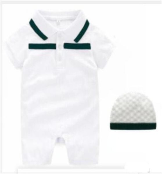cotton newborn baby clothes designer short sleeve baby rompers infant clothing baby boys girls jumpsuits hat 024 month1434372, Blue
cotton newborn baby clothes designer short sleeve baby rompers infant clothing baby boys girls jumpsuits hat 024 month1434372, Blue