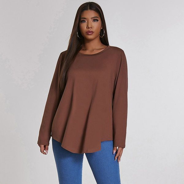 women's plus size t-shirt plus size blouse large size t-shirts for fashion women 4xl elegant summer long sleeve oversized solid loose l, Black
women's plus size t-shirt plus size blouse large size t-shirts for fashion women 4xl elegant summer long sleeve oversized solid loose l, Black