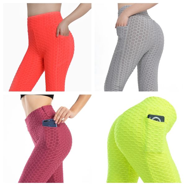 new european and american leggings peach fitness pants high waist hip lifting leggings pocket jacquard bubble yoga pants, White;red
new european and american leggings peach fitness pants high waist hip lifting leggings pocket jacquard bubble yoga pants, White;red