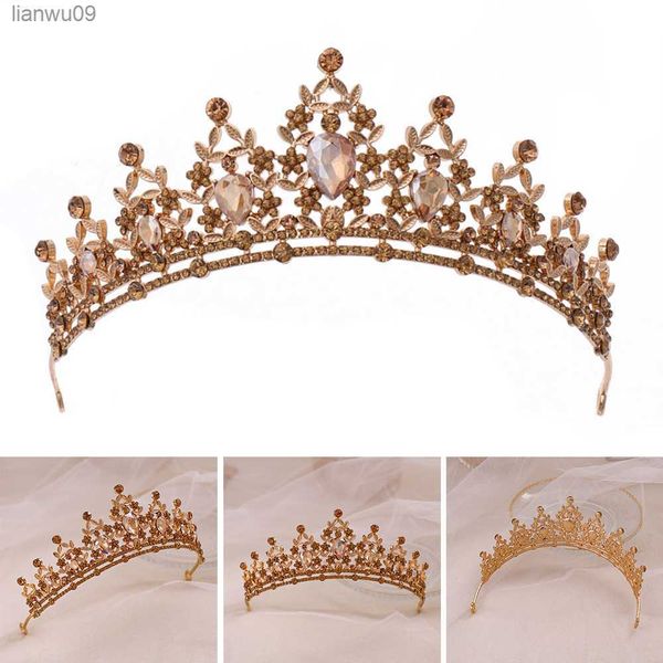 golden tiaras crown wedding hair accessories golden crystal hairbands girls party headdress bridal princess jewelry l230704, White;golden
golden tiaras crown wedding hair accessories golden crystal hairbands girls party headdress bridal princess jewelry l230704, White;golden