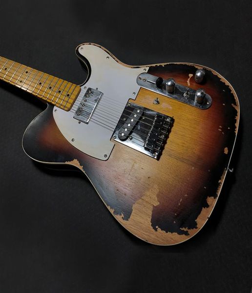 heavy relic vintage style tele andy summers electric guitar 3 color sunburst9465455
heavy relic vintage style tele andy summers electric guitar 3 color sunburst9465455