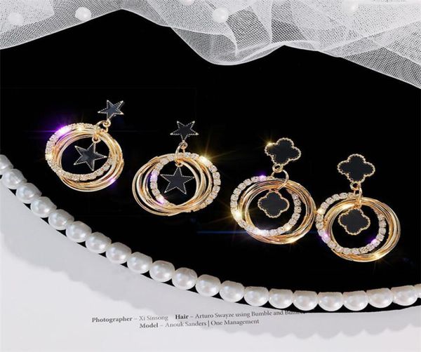 fourleaf clover designer earrings studs multilayer diamond earrings fivepointed star earrings women charm earring round tassel 8851390, Golden
fourleaf clover designer earrings studs multilayer diamond earrings fivepointed star earrings women charm earring round tassel 8851390, Golden