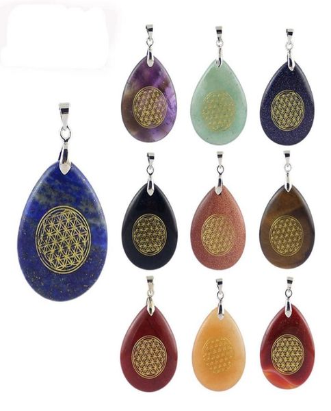 natural stone waterdrop shape aura pendants necklace engraved flower of life reiki symbol creative amulet pendant healing crystal5013010, Silver
natural stone waterdrop shape aura pendants necklace engraved flower of life reiki symbol creative amulet pendant healing crystal5013010, Silver