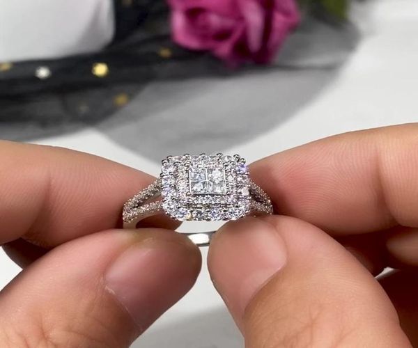 classic engagement ring design aaa white cubic zircon female women wedding band cz rings jewelry9406683, Silver
classic engagement ring design aaa white cubic zircon female women wedding band cz rings jewelry9406683, Silver