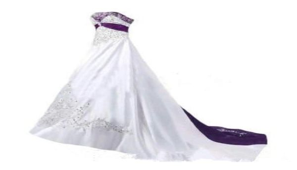 purple and white wedding dresses 2019 sweetheart corset laceup back sweep train lace embroidery church garden wedding gown 037553
purple and white wedding dresses 2019 sweetheart corset laceup back sweep train lace embroidery church garden wedding gown 037553