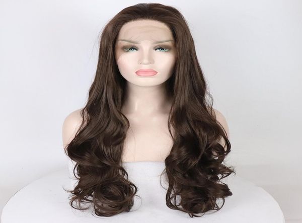 dark brown body wave synthetic 133 lace front wig glueless heat resistant fiber hair parting for women party wig5869587, Black
dark brown body wave synthetic 133 lace front wig glueless heat resistant fiber hair parting for women party wig5869587, Black