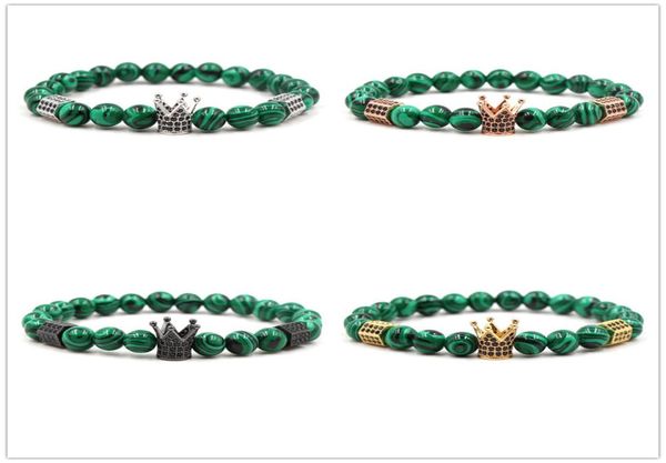 4 colors 10mm zircon crown charms green peacock stone beads bracelet silver gold rose gold yoga pulseira feminina buddha jewelry9326359, Black
4 colors 10mm zircon crown charms green peacock stone beads bracelet silver gold rose gold yoga pulseira feminina buddha jewelry9326359, Black