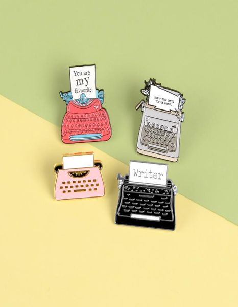high end hard enamel typewriter design lapel pin vintage punk typewriter brooch pin halloween gifts7418191, Gray
high end hard enamel typewriter design lapel pin vintage punk typewriter brooch pin halloween gifts7418191, Gray