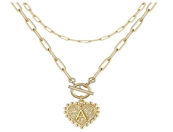layered gold initial necklaces for women 14k plated paperclip link chain necklace heart letter pendant toggle clasp layering choke1103101, Silver
layered gold initial necklaces for women 14k plated paperclip link chain necklace heart letter pendant toggle clasp layering choke1103101, Silver