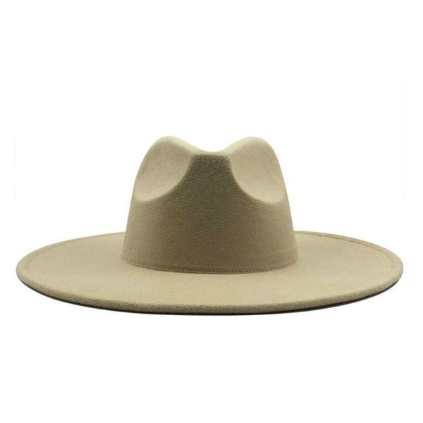 9.5cm wide brim big fedora hat spring winter wool felt leisure hat panama jazz hat 18 colors 230717, Blue;gray
9.5cm wide brim big fedora hat spring winter wool felt leisure hat panama jazz hat 18 colors 230717, Blue;gray