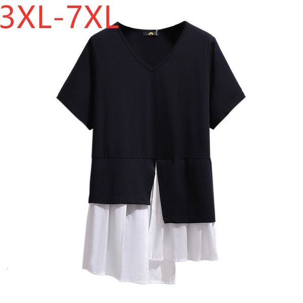women's plus size tshirt ladies summer plus size women clothing large short sleeve loose cotton black fold long tshirt 3xl 4xl 5xl 6xl
women's plus size tshirt ladies summer plus size women clothing large short sleeve loose cotton black fold long tshirt 3xl 4xl 5xl 6xl