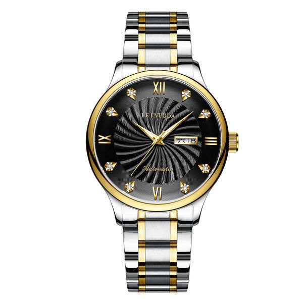 men's watch designer diamond automatic mechanical sapphire wristwatch stainless steel round waterproof wholesale, Slivery;black
men's watch designer diamond automatic mechanical sapphire wristwatch stainless steel round waterproof wholesale, Slivery;black