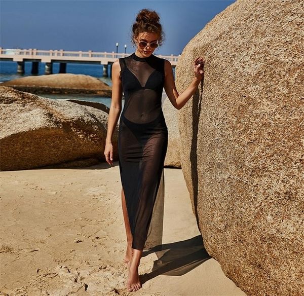 women dress summer jumpsuit mesh sheer coverup bodysuit o neck black bikini swimsuit beach lingerie cover up dress 2205275605526, Black;gray
women dress summer jumpsuit mesh sheer coverup bodysuit o neck black bikini swimsuit beach lingerie cover up dress 2205275605526, Black;gray