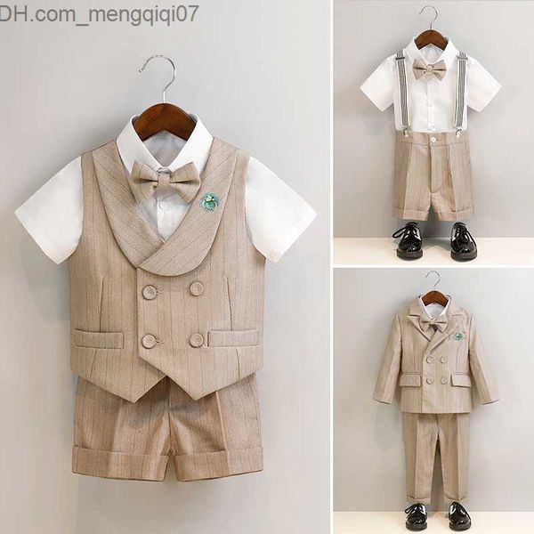 clothing sets boys' khaki striped dress suit spring summer children's piano host performance wedding party dress children's j, White
clothing sets boys' khaki striped dress suit spring summer children's piano host performance wedding party dress children's j, White