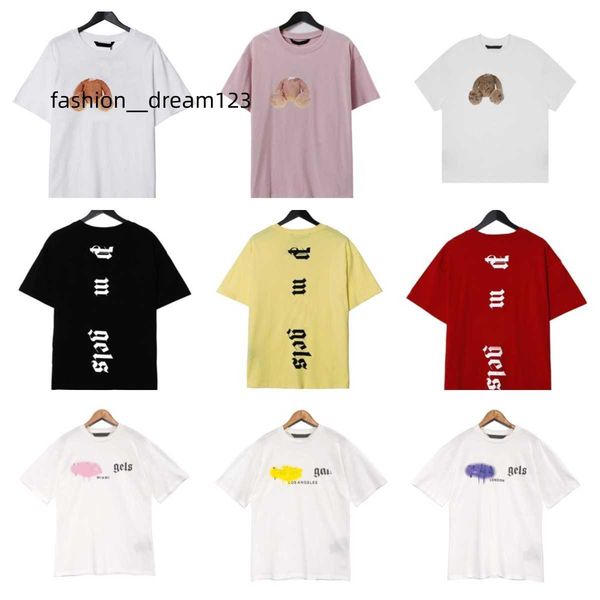 men's t-shirts 2023 men and women fashion t-shirts summer designer luxurys trends brand palm angels citys letter printed loose tee cas, White;black
men's t-shirts 2023 men and women fashion t-shirts summer designer luxurys trends brand palm angels citys letter printed loose tee cas, White;black