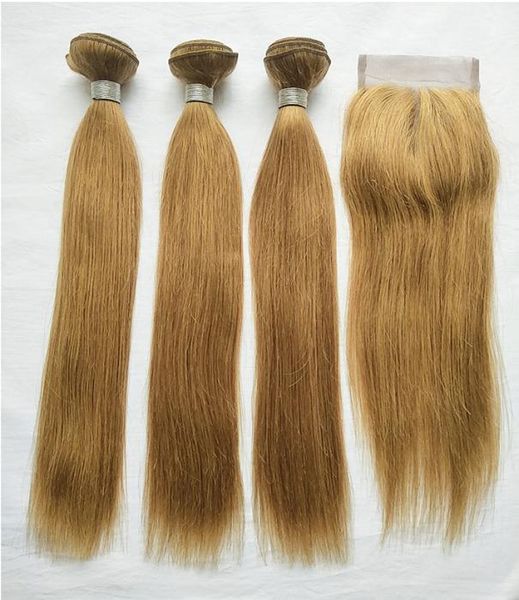 brazilian virgin hair 27 colored blonde human hair 3 bundles with lace closure blonde straight hair weaves with 4x4 lace cl7296028, Black;brown
brazilian virgin hair 27 colored blonde human hair 3 bundles with lace closure blonde straight hair weaves with 4x4 lace cl7296028, Black;brown