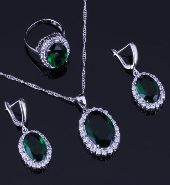 charming oval egg green cubic zirconia white cz 925 sterling silver jewelry sets for women earrings pendant chain ring v02854768636
charming oval egg green cubic zirconia white cz 925 sterling silver jewelry sets for women earrings pendant chain ring v02854768636